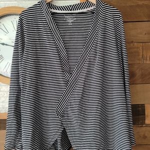 BumpStart Striped 3/4 Sweater